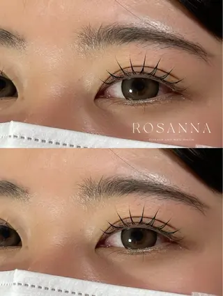 マツエク・マツパ ROSANNA Watanabeのマツエク・マツパデザイン