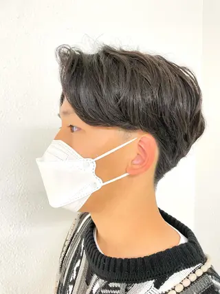 ショート パーマ メンズ 【東北メンズヘア1 位受賞🥇】本間祐太のヘアスタイル