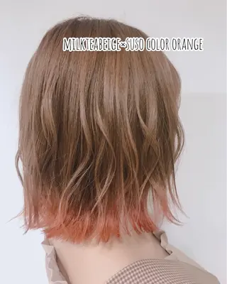 ショート カラー 年間1500人担当 代表 南一路のヘアスタイル