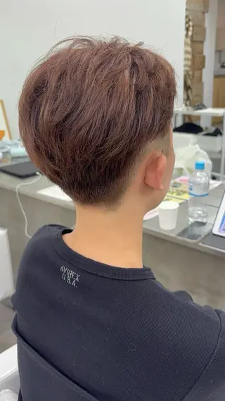メンズ 🪽men’sカット 🪽パーマ🪽丸田のヘアスタイル