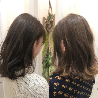 ミディアム カラー 佐藤 真也のヘアスタイル