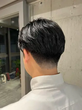 メンズ ボブ×艶カラー 特化・リクト💥のヘアスタイル
