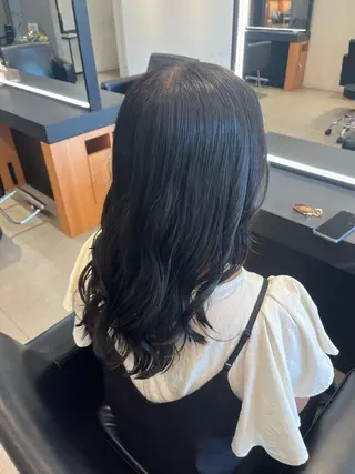 セミロング ヘアアレンジ ERII /伏見 カットモデル募集中！のヘアスタイル