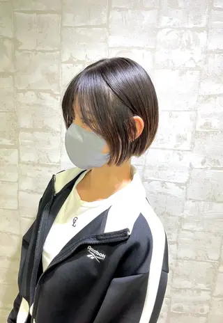 ショート 透明感ダブルカラー/ レイヤー💕miyuのヘアスタイル