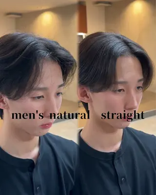 ショート パーマ メンズ 雪音/美髪縮毛矯正 /ニュアンスパーマのヘアスタイル