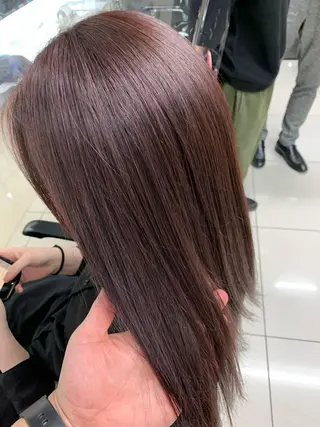 ロング カラー 🫧ダメージレス🫧 松下のヘアスタイル
