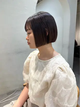 ショート HANAME 原宿美容室のヘアスタイル