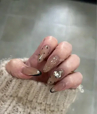 セミロング private nailsalon valerie所属・valerie /  miyuのネイルデザイン