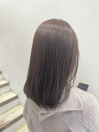 ミディアム カラー パーマ ヘアアレンジ 🌈インナーカラー ‘ショウマ’🌈のヘアスタイル