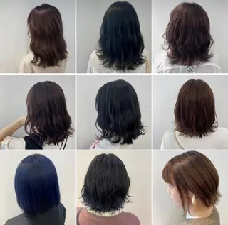 ミディアム カラー ㅤㅤㅤㅤㅤ chikaのヘアスタイル