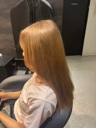 セミロング 佐々木 輝人のヘアスタイル