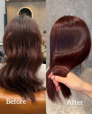 セミロング cocoa船橋🦄 chinamiのヘアスタイル