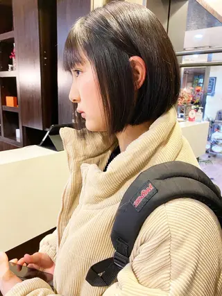 ショート 三瓶 智広のヘアスタイル