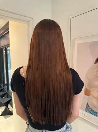 ロング カラー saku 🎀🫧のヘアスタイル