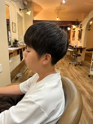 ショート メンズ 吉岡 奏海のヘアスタイル