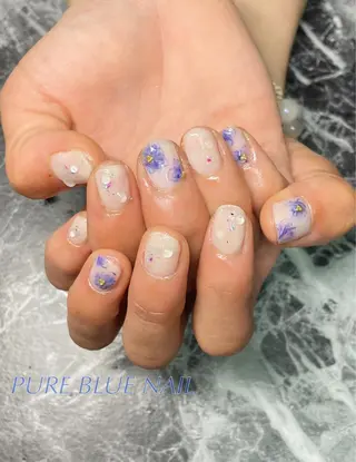 ネイル PURE BLUE NAILのネイルデザイン