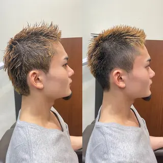 ショート メンズ 💈トレサンパ 💈金山駅✂︎愛実のヘアスタイル