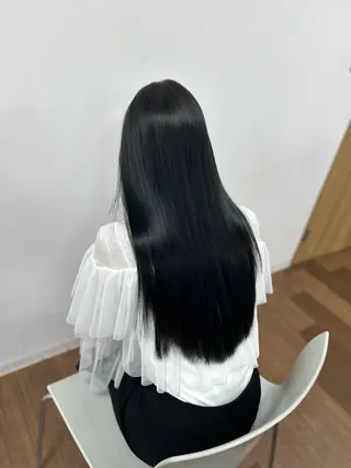 ロング カラー ラン 髪質改善/甲子園口のヘアスタイル