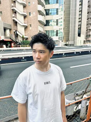 ショート メンズ 💈メンズパーマ💈 ナカザワ リョウのヘアスタイル