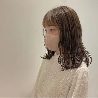 ミディアム ヘアアレンジ sherry/R 三川町　川口真里奈のヘアスタイル