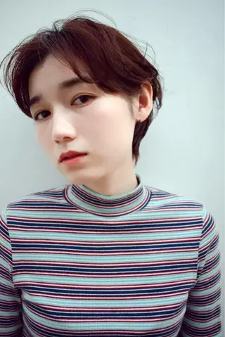 ミディアム カラー パーマ ヘアアレンジ メンズ キッズ ネイル マツエク・マツパ EnBlesS西宮 マンツーマン神道有基のヘアスタイル