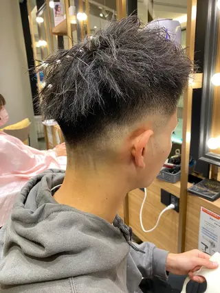 ショート メンズ unopulir 景山　凌のヘアスタイル