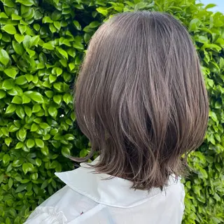 ミディアム カラー デザインカラー⭐️ Yamauchiのヘアスタイル
