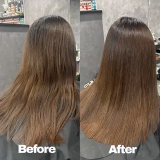 韓国・網紅style 🦋HONOKA🦋のヘアスタイル