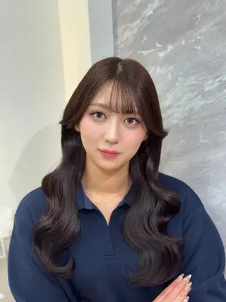 ロング 韓国ヘア‎🪽 あんじぇ‎🤍池袋のヘアスタイル