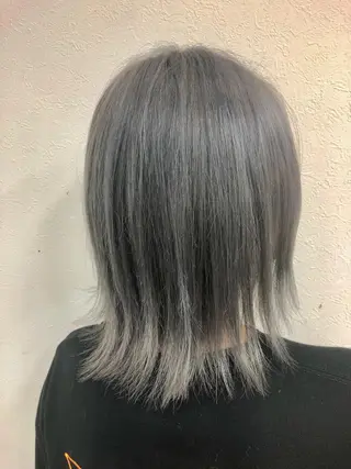 カラー ダブルスキルエクステ /羽エクステ白石宇由のヘアスタイル