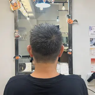 ショート メンズ ヘア✂️＆アイ👁️ 🫧ﾐﾕｳ🫧のヘアスタイル