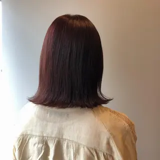 ミディアム カラー mizuki 韓国 ヘア/髪質改善のヘアスタイル