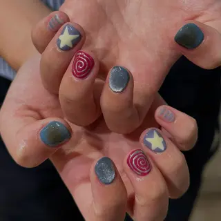 ネイル メンズ特化🏹カット パーマ/チヒロ🤍のヘアスタイル