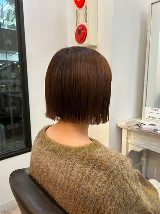 カラー ボブ/艶カラー ❣️マナミのヘアスタイル