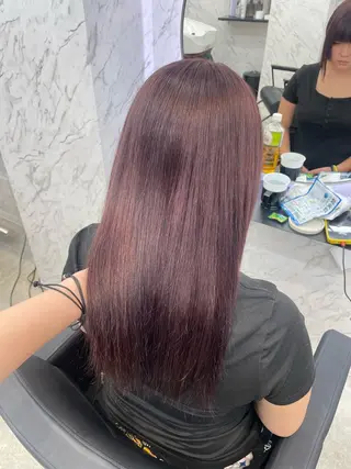 ロング カラー 韓国ヘア🎀 /♡𝓝𝓸𝓪♡のヘアスタイル