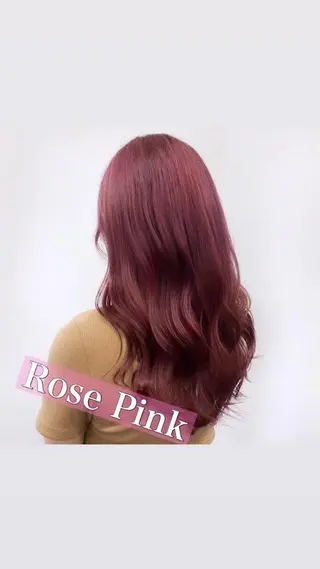 ロング カラー ヘアアレンジ 縮毛矯正/髪質改善/ ブリーチ毛/木元渓太のヘアスタイル