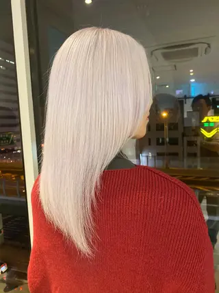 セミロング カラー welring hair salonのヘアスタイル