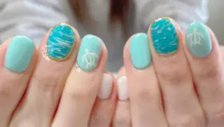 ネイル ニュアンスネイル🌈 MYU Nailsのネイルデザイン