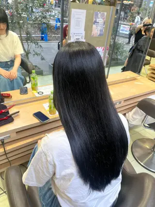 ロング カラー waka❤️✨ レイヤーボブ/エクのヘアスタイル