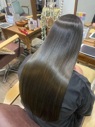 セミロング パーマ 巻ける縮毛矯正✨ 木下晴一朗✨のヘアスタイル