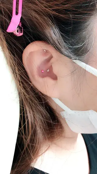 ネイル/耳つぼ /新ホワイトニングのネイルデザイン