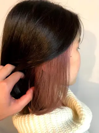 ショート カラー パーマ ヘアアレンジ 年間1500人担当 代表 南一路のヘアスタイル