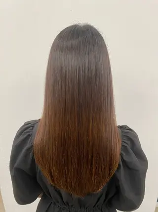 縮毛矯正 山口 詩織のヘアスタイル