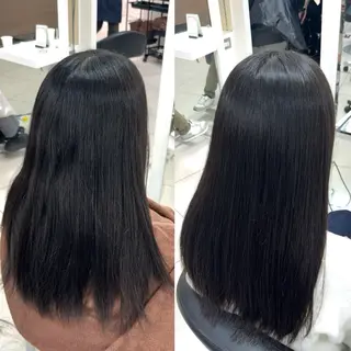 ロング パーマ 縮毛矯正指名No.1 艶カラー/SHIMAのヘアスタイル