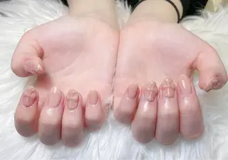 ショート Mika nail salon 鶯谷のネイルデザイン