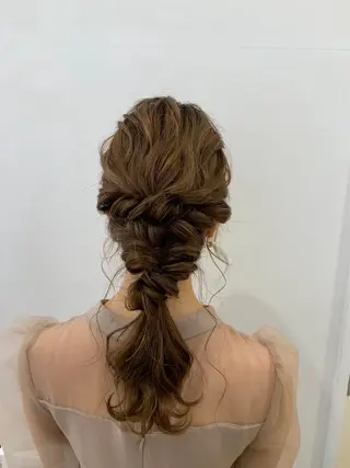 ロング ヘアアレンジ メンズカット/ニュア ンスパーマkaitoのヘアスタイル
