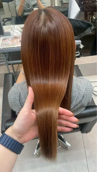 ロング brace 小笹花純のヘアスタイル