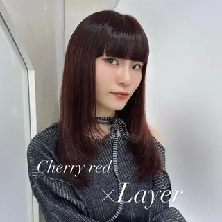 セミロング 韓国𝐻𝑎𝑖𝑟 🇰🇷🖤ハラのヘアスタイル