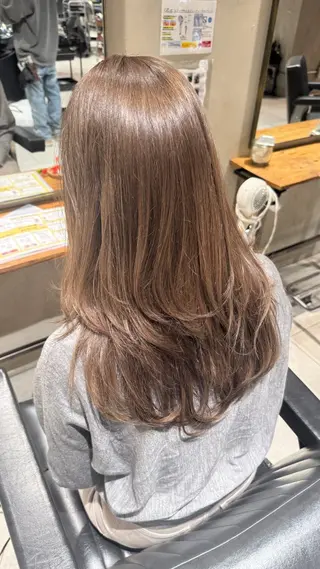 ロング カラー み うのヘアスタイル