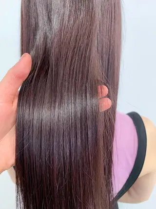 カラー ﾚｲﾔｰ🩵透明感 ೀユイ🌙のヘアスタイル